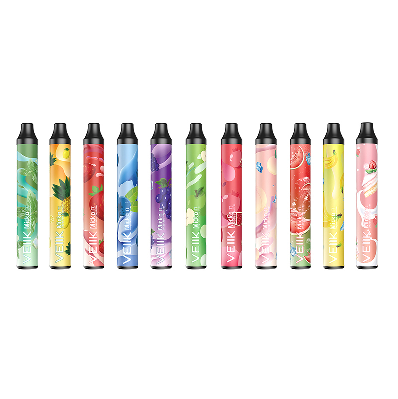 

VEIIK NEW Micko Electronic Cigarette vape pen 600 puffs Disposable Ecigarettes all flavors available No Maintenance creative design