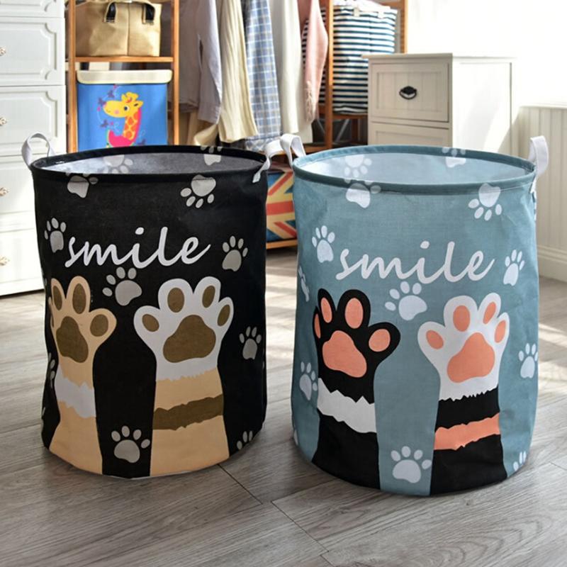 

Cartoon Storage Bucket Toy Well-made Basket Large Waterproof Clothes Durable Laundry Baskets & Organization