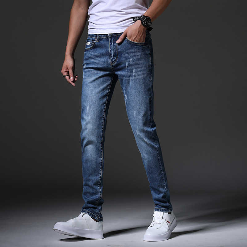 

Plus Size Mens Jeans Classic Straight Baggy Male Jeans New Autumn Spring Casual Fit Denim Pants King Size Trouser Overalls X0621, Hq1989