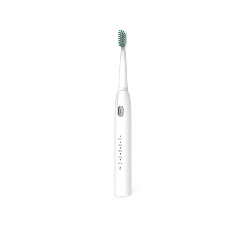 

yellow electric toothbrush Powerful USB charging soft hair waterproof ultrasonic vibration whitening cleaning teeth