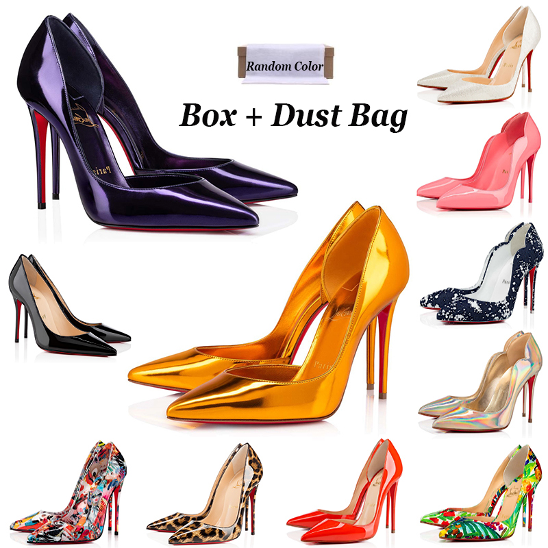 

Red Bottom Heels Women Dress Shoes Luxurys Designers So Kate High Heel 8cm 10cm 12cm with Big Size 35-44 Point Toe Pumps Loafers, #35