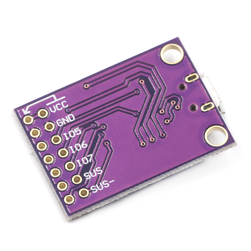 

Electronic Components CP2112 Debug Board USB to SMBus I2C Communication Module 2.0 MicroUSB 2112 Evaluation Kit for CCS811 Sensor Module