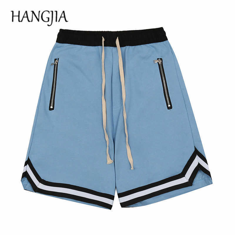 

Vintage Streetwear High-quality Drop Crotch Sweat Shorts Drawstring Elastic Solid Color Casual Loose Five-point Pants Shorts C0607, Black