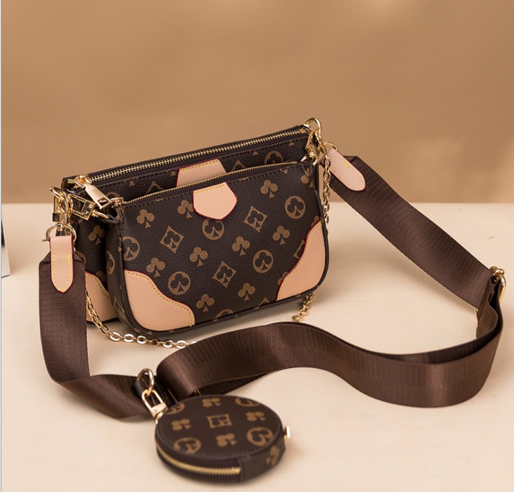 

Women Vintage Shoulder Bag Hobo Clutch Wallet Luxury Designer Crossbody Bags Removable Chain Coin Purse Tote, No logo