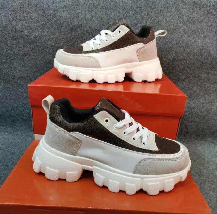 

Fashion Brand Roller Shoes Run Star Hike Anderson 22SS casual super sponge cake zigzag bottom women's Platform shoe Plimsolls brown white size EUR 36-41