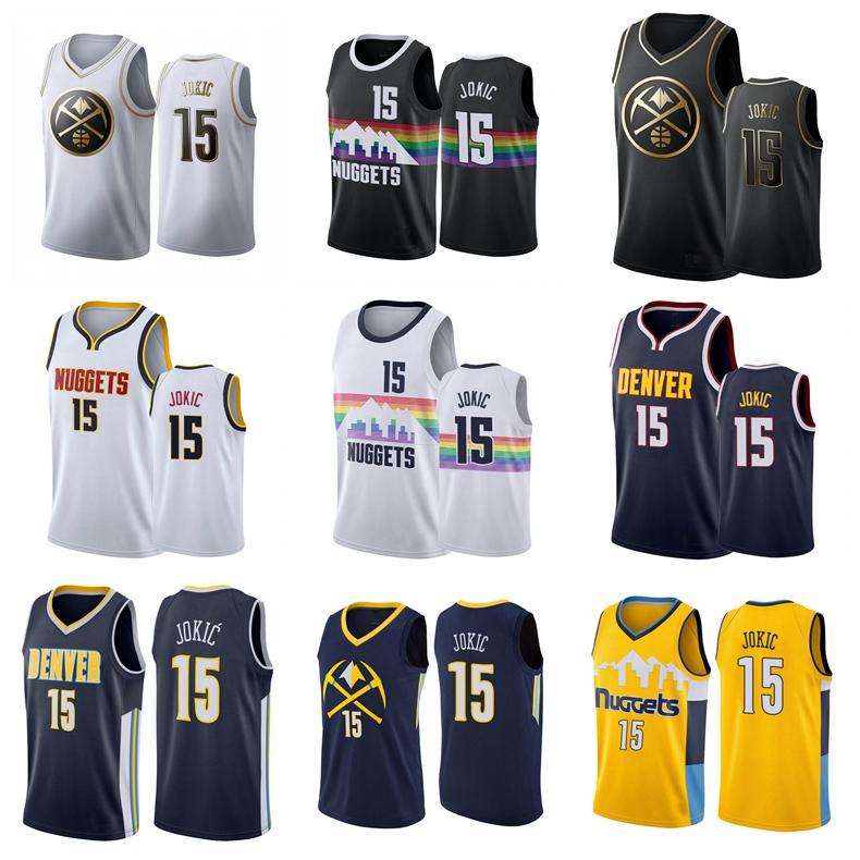 

Basketball Jersey DenverNuggetsMEN NikolaJokic 2020-21 Black