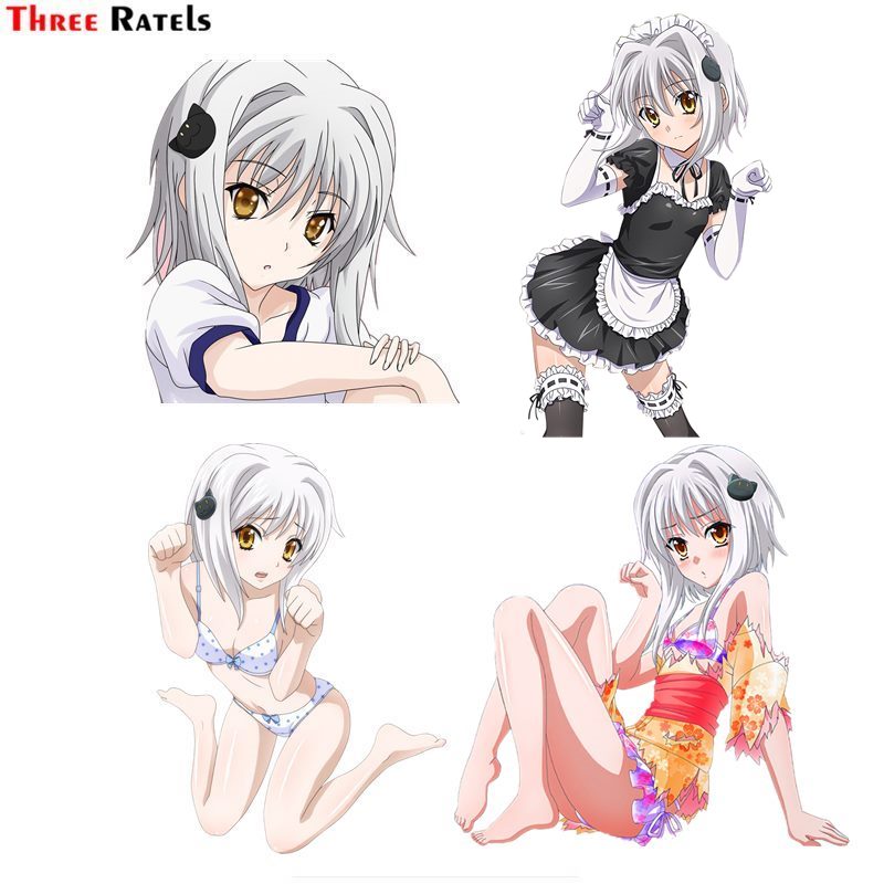 Trois Ratels FC827 High School DxD Koneko Toujou Anime Girl Autocollant de  carrosserie Vinyle Road VÃ©lo DÃ©calque