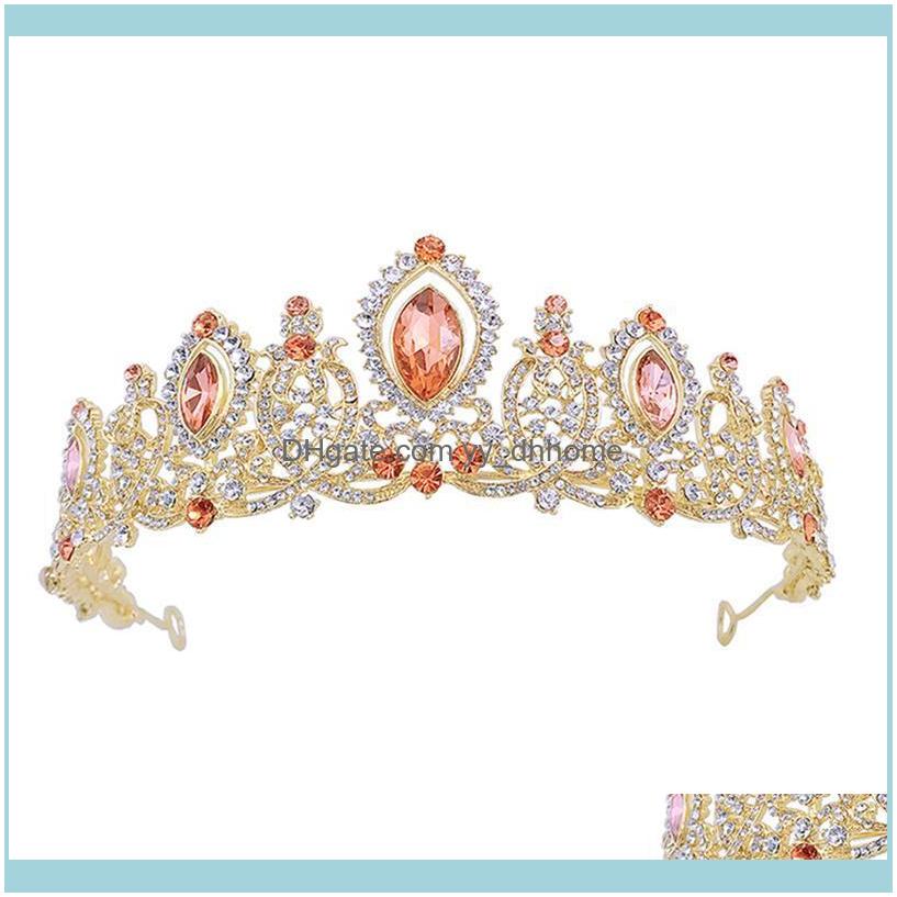 

Jewelry Jewelryelegant Bride Headdress Crystal Decor Crown Wedding Tiara Hair Clips & Barrettes Drop Delivery 2021 7Eakg