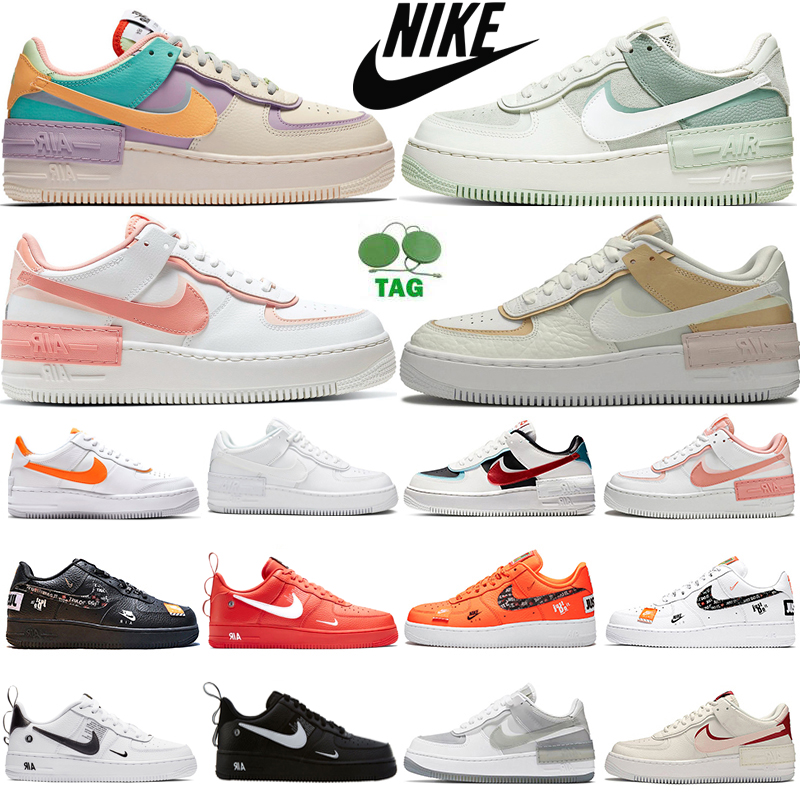 

airforce 1 Men Women Shadow Platform Running Shoes High Low Cut Pistachio Frost Pale Ivory Skateboarding mens Outdoor Sports Trainers Sneakers, #11 tropical twist 36-40
