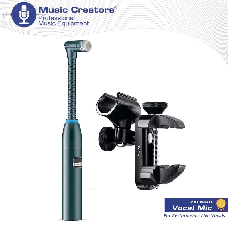 

BETA 98amp Cardioid Condenser Instrument microphone Percussion mic For Toms Snare Drum