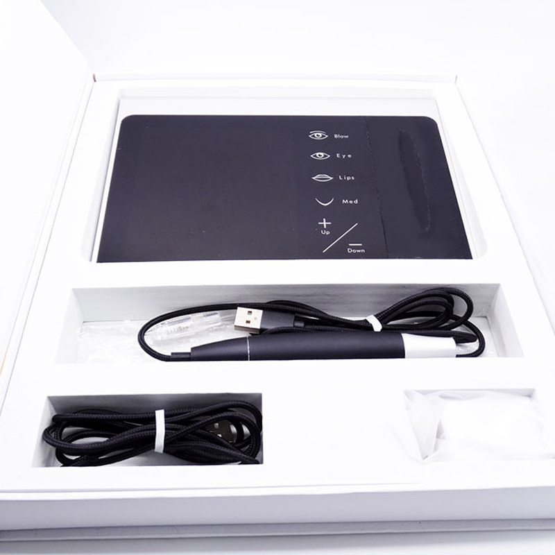 

Dermografo Charmer Princesse Microblading Permanent Makeup Tattoo Pen Kit For Eyebrow Lips Eyeline Machine with Cartridge Needle