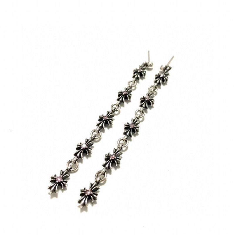

Studs Earrings Haiyunda 925 Silver Ear Nail Crow Gd Same Star Pair of Male Cross rings Trendy Women