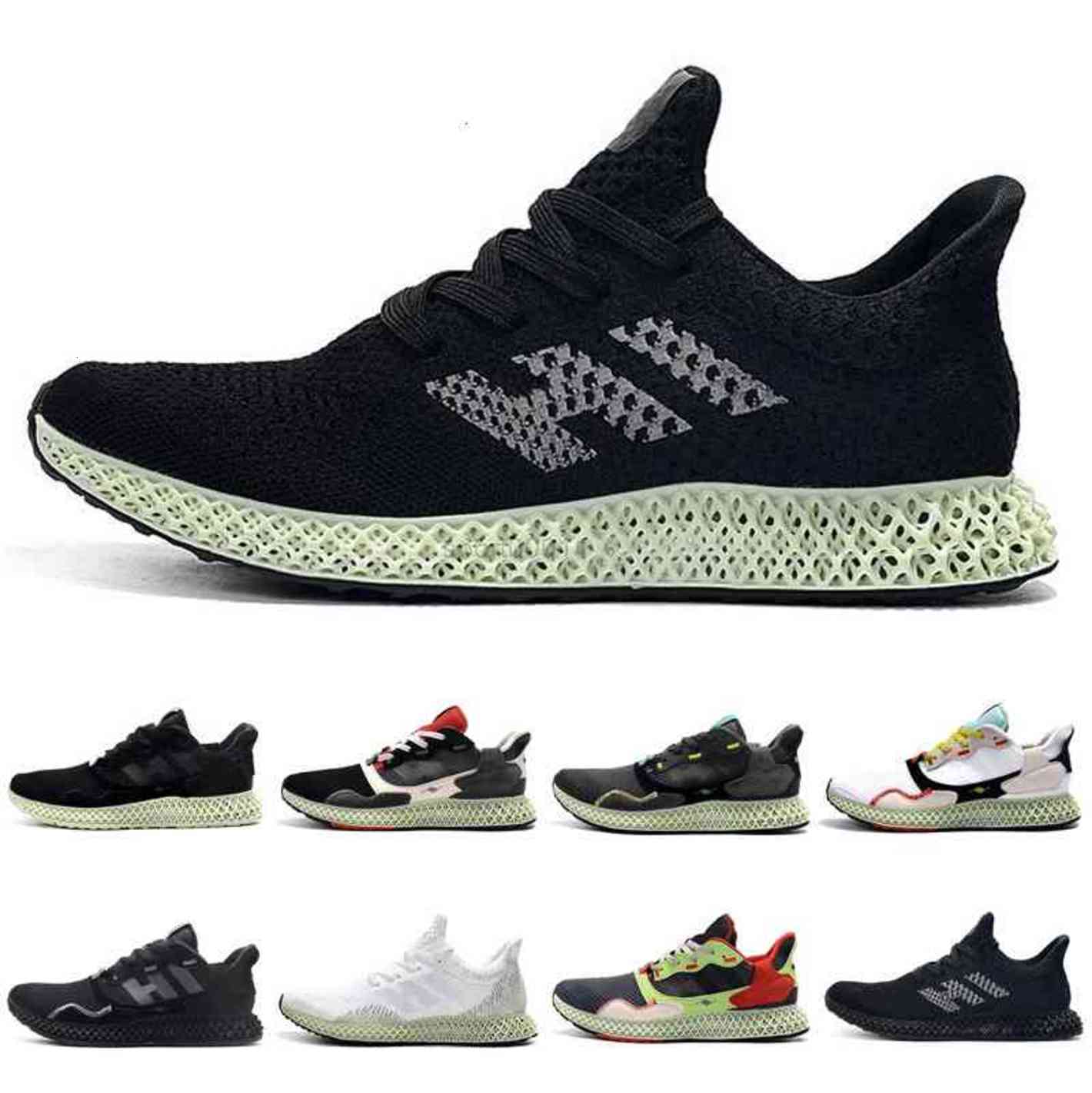 

Top Quality ALPHAEDGE Shoes ZX 4000 FutureCraft 4D men Mens BD7931 zx4000 Trainer Sports Sneakers, Black