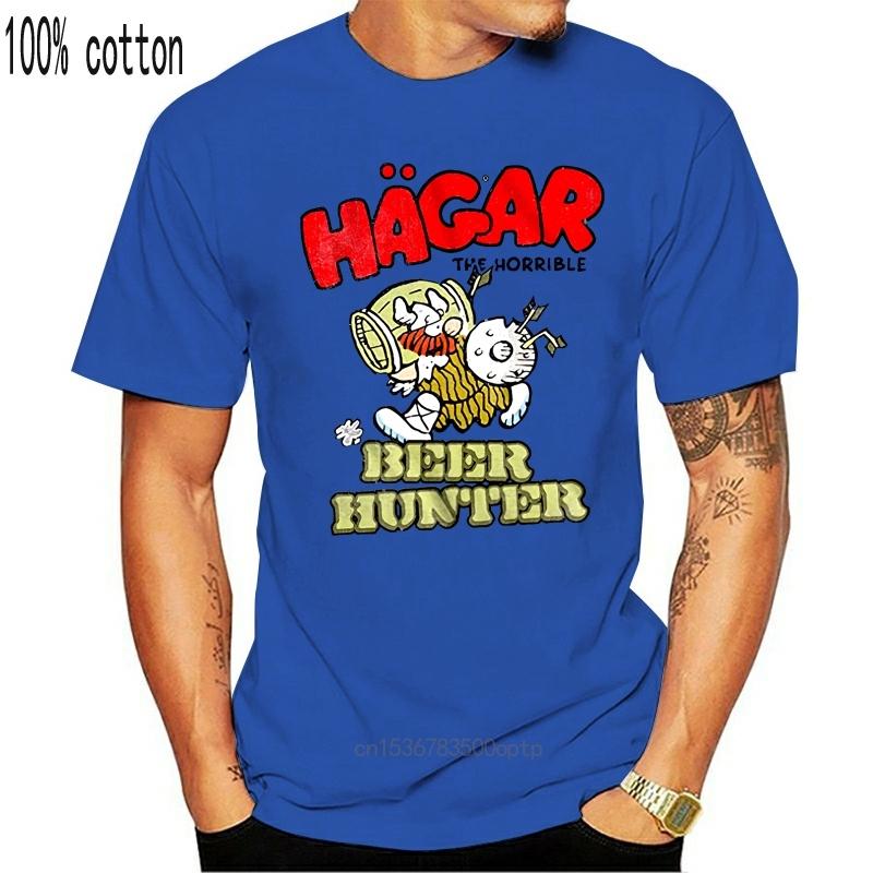

Men's T-Shirts 2021 Funny T Shirt Men Novelty Tshirt Hagar The Horrible Beer T-shirt, Pinkmenx663367