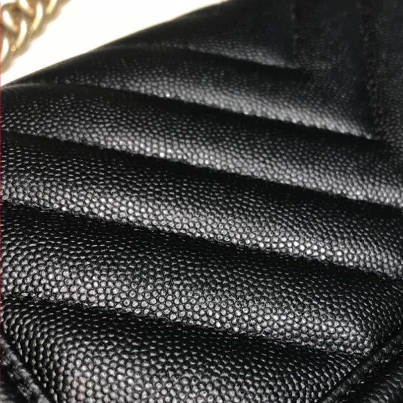 

Woman top quality handbags chevron calfskin caviar boy small quilted Thread Genuine Leather chain classic flap wallet purse bag Shoulder