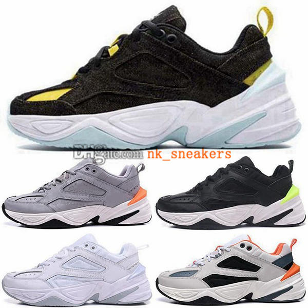 

us 12 dad size 5 46 shoes men Sneakers trainers youth running mens M2k women eur 35 Tekno 386 fashion chaussures 2020 new arrival ladies, Black