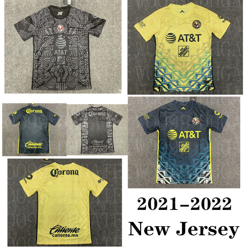 

America 2021 2022 Soccer Jerseys R.MARTÍNEZ GIOVANI home away 3rd training vest 21 22 football men and women shirt -3XL