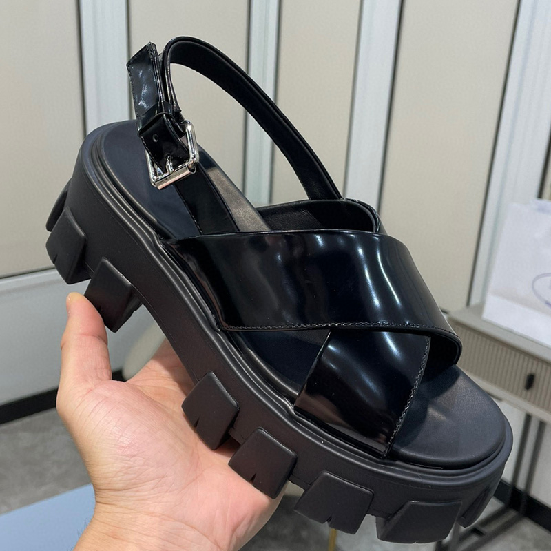 

Europe summer leather platform sandals lady casual fairy Roman shoes size35-41