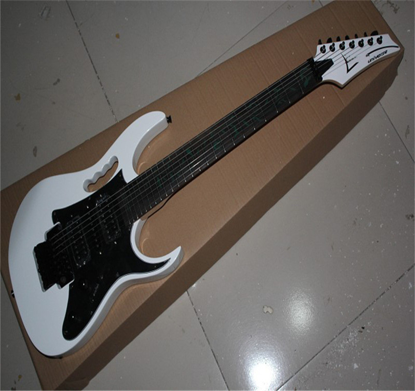

2022 Japan made 7 Strings JEM 7V Guitar Jumbo Fret Wire Abalone Vine Inaly White Electric Guitar