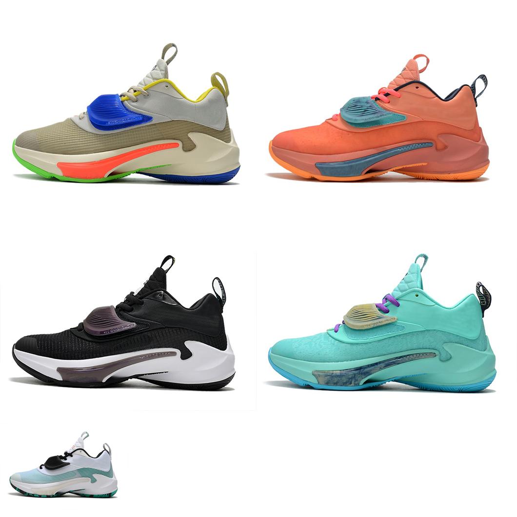 

Mens zoom Freak 3 basketball shoes kids Giannis Antetokounmpo GA 3s sneakers MVP Project 34s Orange Green What the lebron 18 tennis with box, Project 34