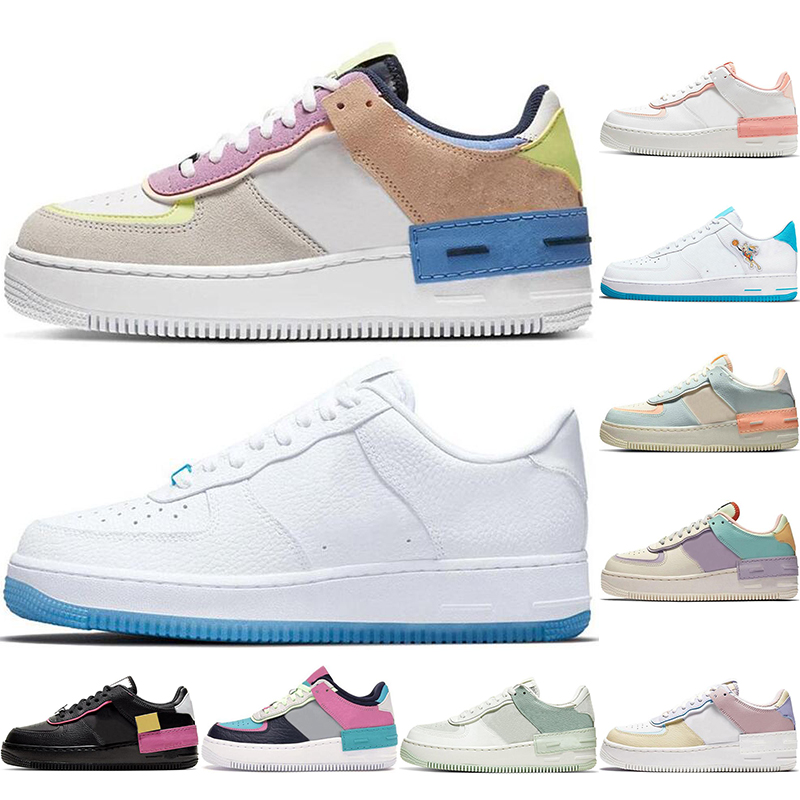 

with free socks Classic Men Women Running Shoes Sports Skateboarding Ones Shoe Low Cut LX UV Pistachio Frost Tropical Twist Outdoor Trainers Sneakers size 36-45, A 36-45