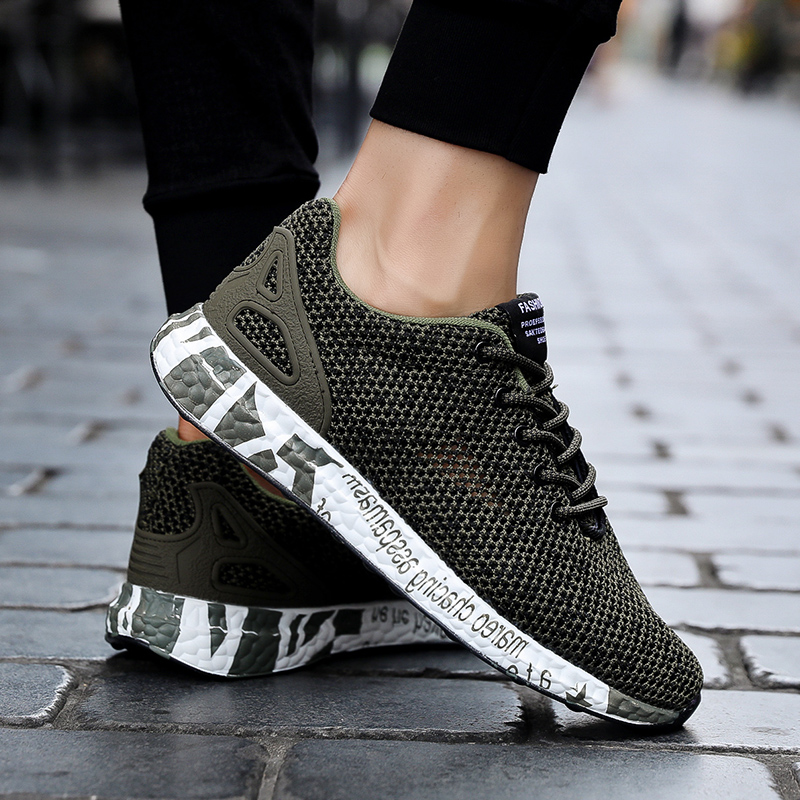 

Fashion Summer Women Mens Athletic Shoes Top Quality Students Outdoor Sports Sneakers Black Green Grey Size 39-44 Code 58-0805