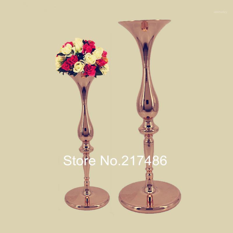 

Party Decoration Gold Style Wedding Table Centerpieces Flower Vase Walkway Lead Road