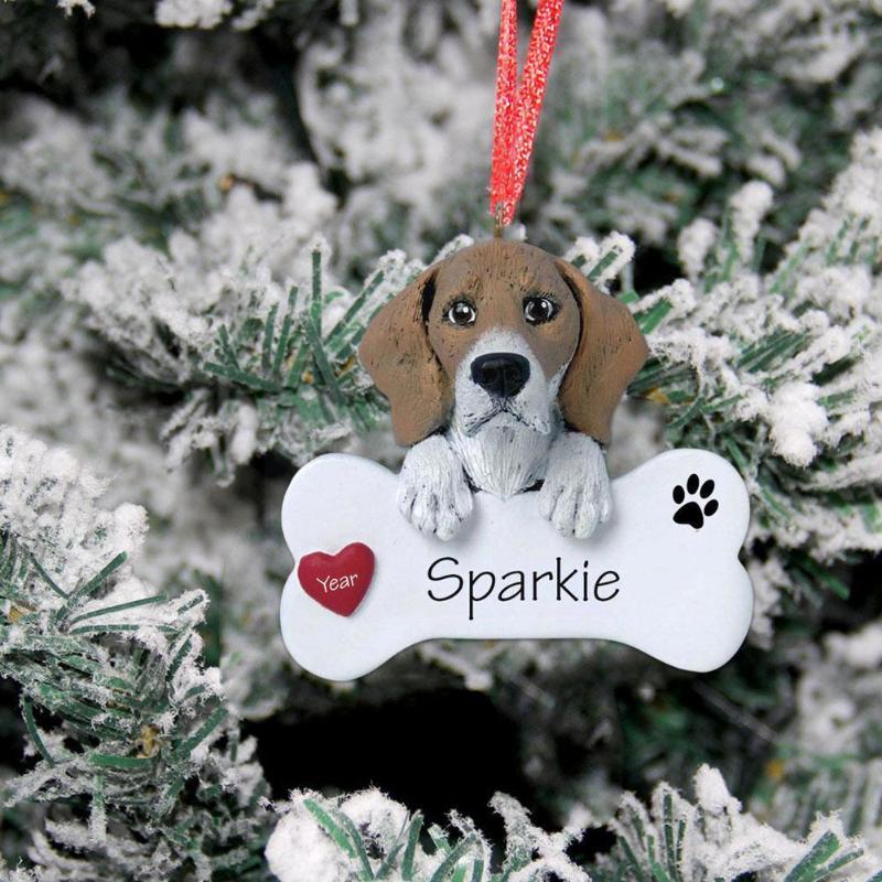 

Interior Decorations Christmas Tree Resin Pendant Hanging Ornaments Diy Personalize Decoration Natal Xmas Handwritten Noel Ornament R1x0