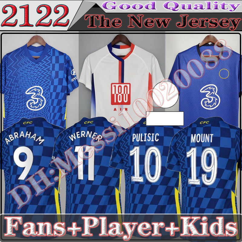 

2122 CFC soccer jersey PULISIC ZIYECH HAVERTZ KANTE WERNER ABRAHAM CHILWELL MOUNT JORGINHO 2022 GIROUD football shirt 2021 men Fsan Player v, Black;yellow