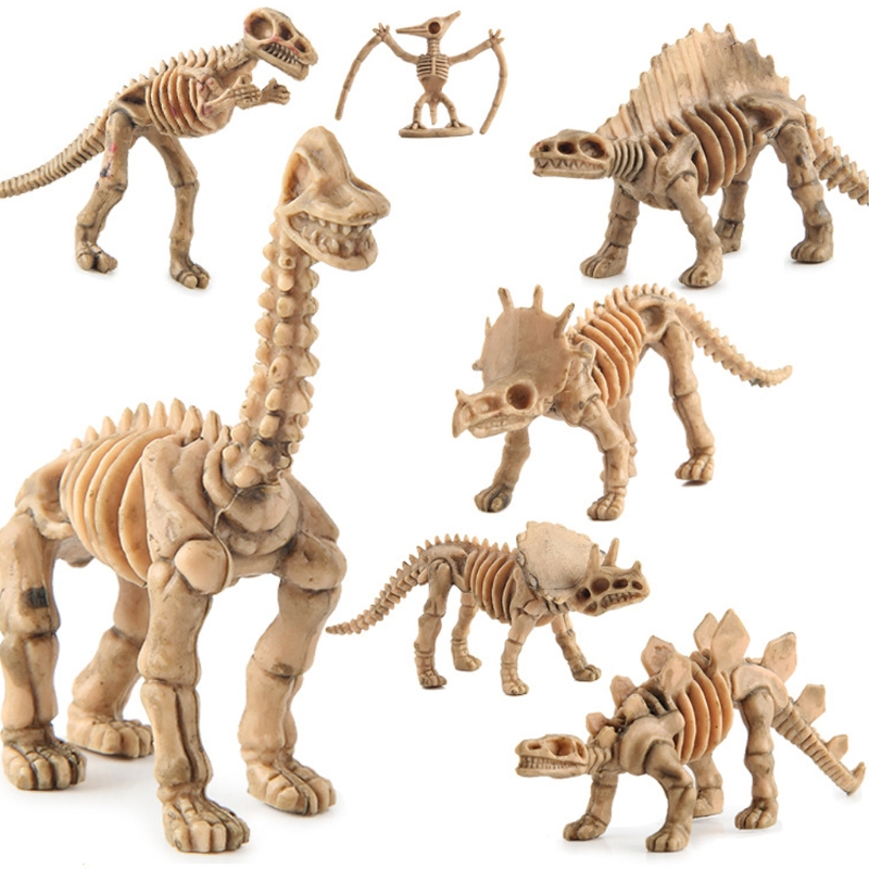 

12pcs Dinosaur Skeleton Fossils Assorted Bones Figures Toys Kids Christmas Gift Toys & Hobbies
