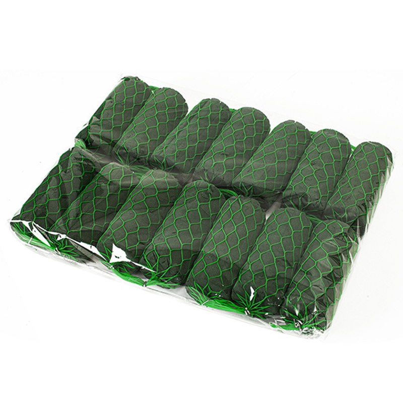 

Fora Foam Bock Fower Wedding Fower Hoder Artificia Hande Brida Foam Roses Foam Fowers Home Decoration, Green