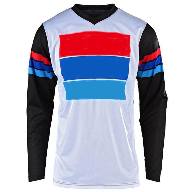 Outdoor cycling cross-country motorcycle mountain bike tops T-shirts long-sleeved racing car quick-drying can be customized-image-695123080