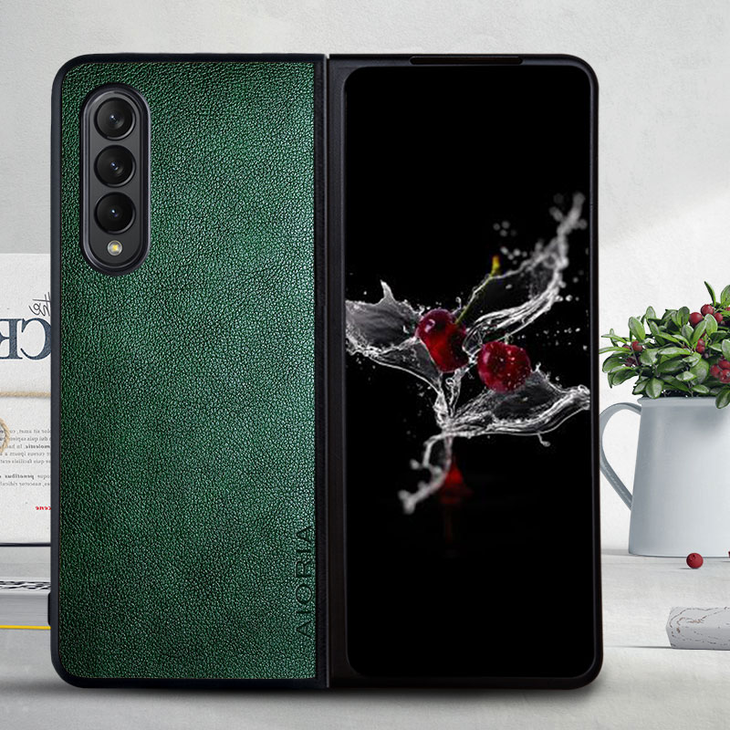 

Cases for Samsung Galaxy Z Fold 3 slim premium PU leather Business Style Case Cover for Samsung Galaxy Z Fold3 5G