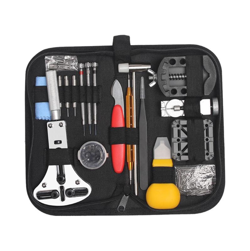 

Repair Tools & Kits 151PcsWatch Kit Professional Spring Bar Watch Band Link Pin Battery Replacement Tool With Carry Case