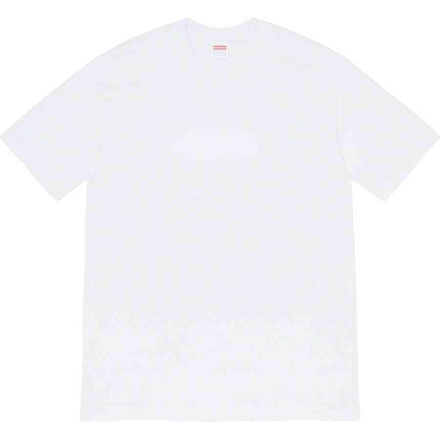 

High Quality T-shirt short sleeve loose and fashionable for men couple hip-hop letters round neck loose short, Yellow