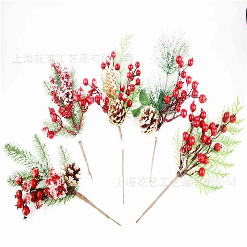 

Accessories gift box simulation flower christmas s desktop decoration DIY materials