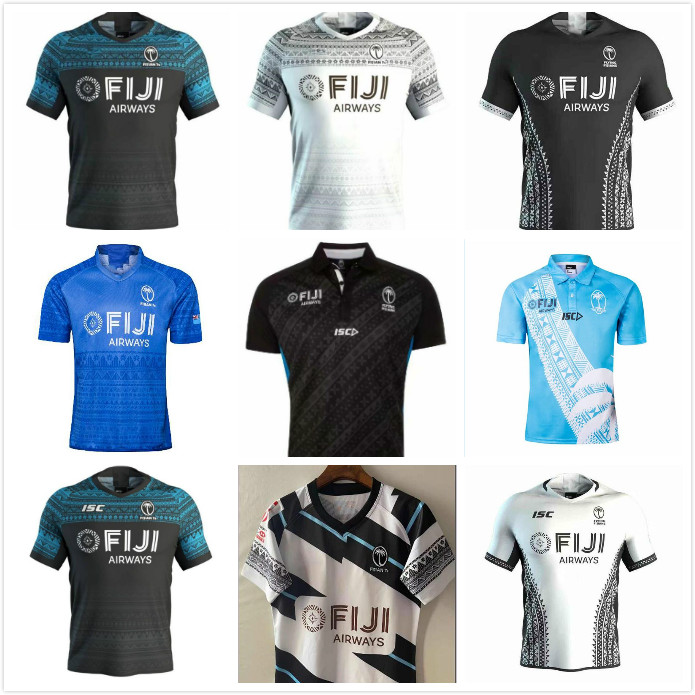 

2021 Fiji RUGBY LEAGUE JERSEY World Cup Sevens Sweater shorts Hero Vintage souvenir Edition vest Children Set training wear T-shirt top uniform, Black