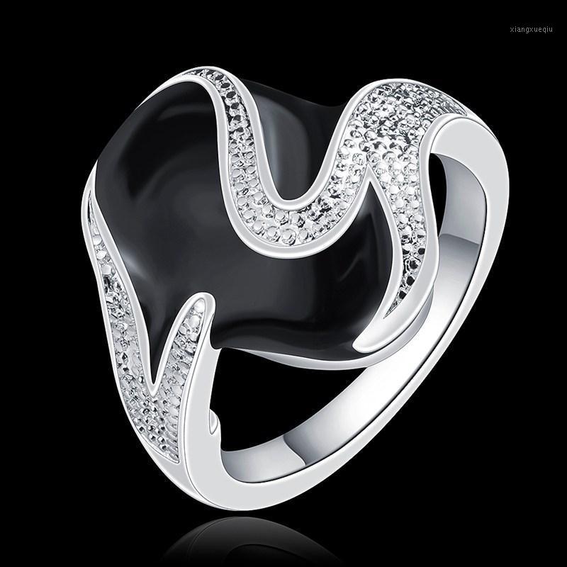 

Cluster Rings 925 Sterling Silver Lady Cute Nice Fashion Beautiful Women Jewelry Factory Price, Golden;silver