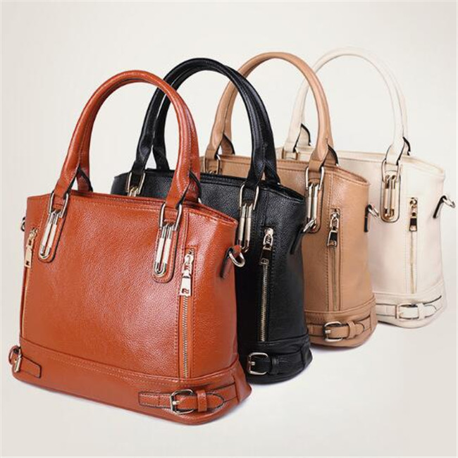 

2021 new lychee grain handbag Europe and The United States fashion flow one-shoulder armpit tote bag, Black