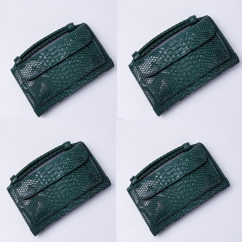 

Wallets Saudi Arabia Style Luxury Women Wallet Crocodile Pattern Multifunction Girls Purse Card Holder Long Clutch Green Bag, Black 2