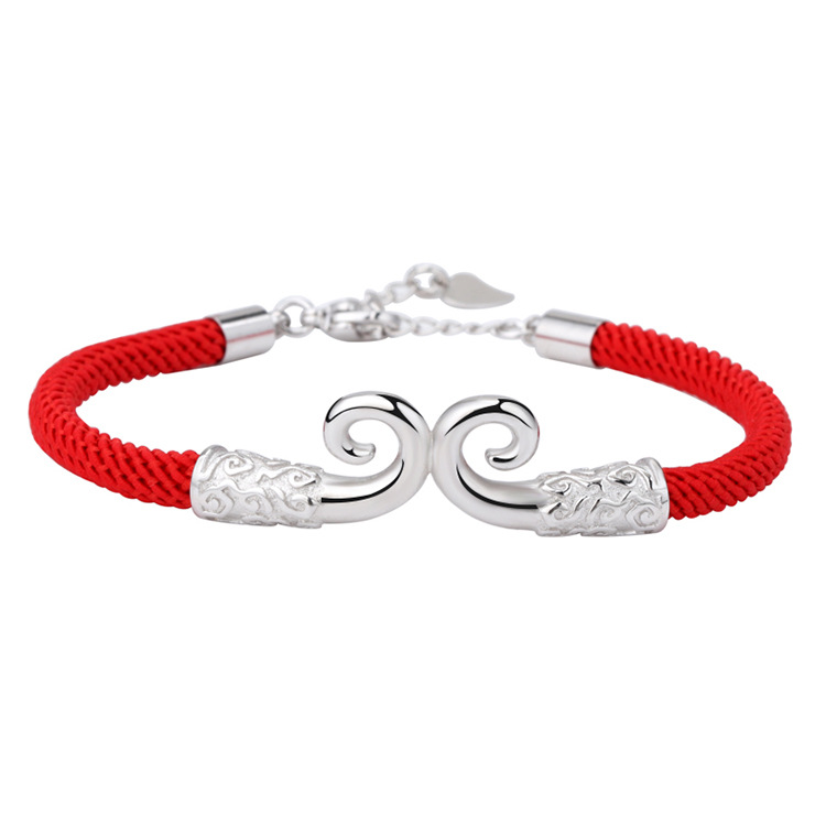 

couple bracelet female student girlfriends hand rope bracelets