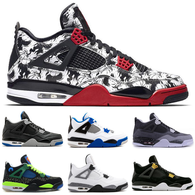 

Basketball Shoes Jumpman4 4s Sneakers Mens Flight Women 2021 Purple Bred NRG Wings Pale Citrron Sngl Cactus Thunder Toro Bravo Baskets Shoes