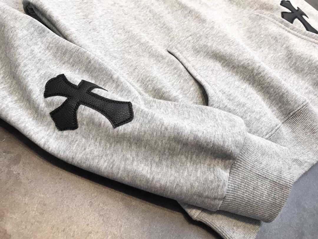 

embroidered Chrome heart men's and women's heart, Black