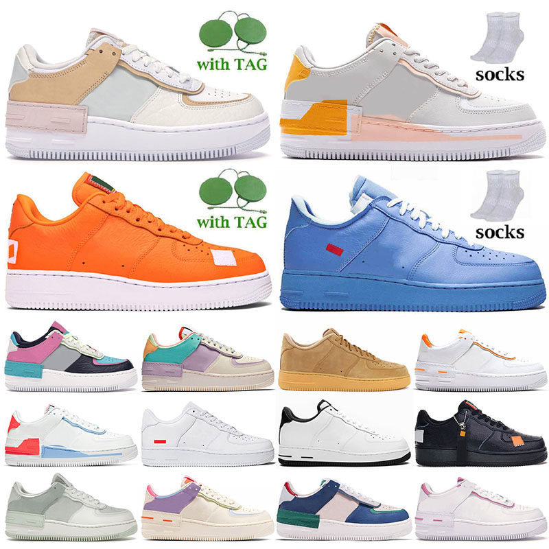 

2021 Women Men N354 Low Running Shoes Airs Forces one Done Light JDI Orange Blue Shadow Beige Pale Ivory Tropical Twist Utility Oliver airforce 1 Trainers Sneakers, A25 36-45 utility volt