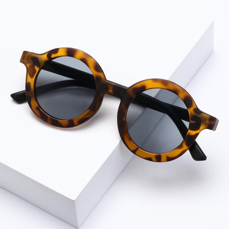 

Sunglasses Children Retro Round Frame Sun Glasses Cute Kids UV 400 Protection Girls Boys Outdoor Beach Eyewear, Blue