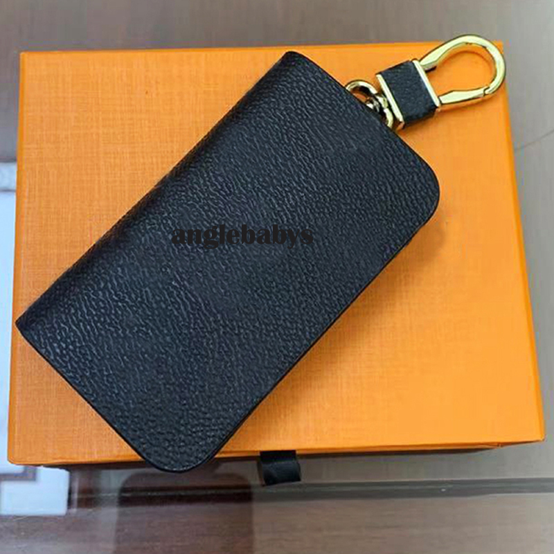 

Fashion Keychain Buckle Bag Car Keychains Handmade Leather Men Women key chain Bags Pendant Accessories