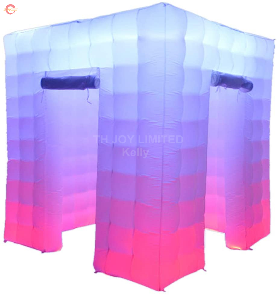 

free ship to door inflatable photo studio air bouncy photos booths for party event rental