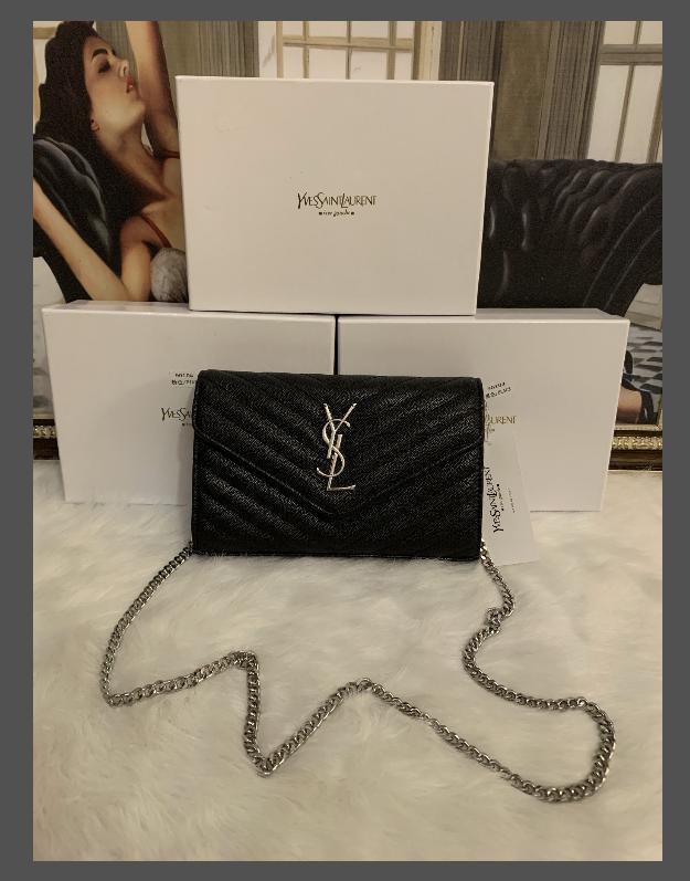 

bA Luxury Big Flap Famous Brands Designers Crossbody Bags Women Shoulder Bag Sliver Chain Ladies Handbags YSL LV LOUIS bags&