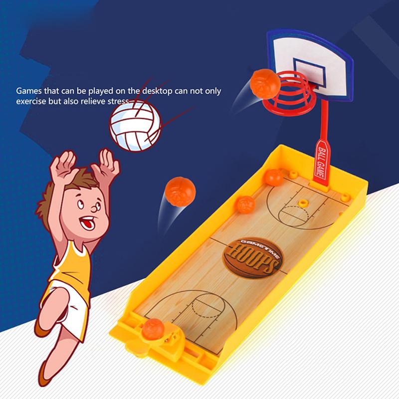 

Golf Training Aids 1Pcs Children's Puzzle Interactive Desktop Toys Funny Basketball Ejection Football HockeyShooting Game Finger
