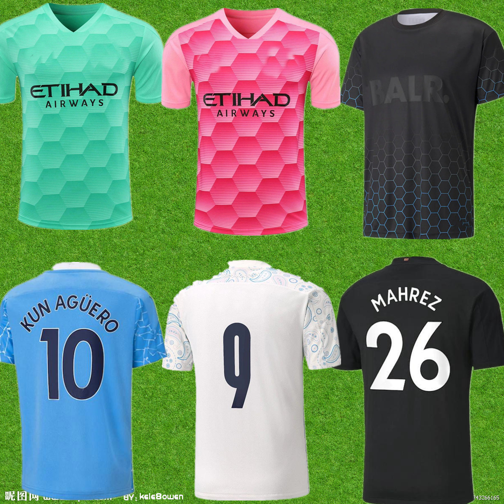 

men KUN AGUERO 20 21 city soccer jerseys GK 2020 2021 man STERLING football shirt DE BRUYNE GESUS BERNARDO MAHREZ RODRIGO, Black;yellow